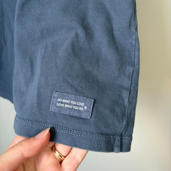 Life Is Good Crusher Tee Shine On Navy Blue Short Sleeve T-shirt Women's Large - Picture 3 of 6